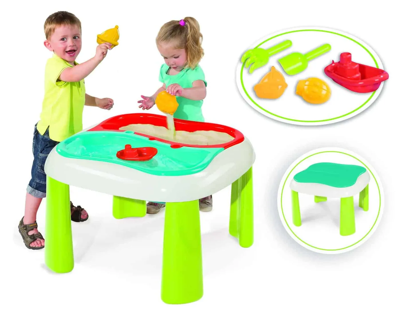 Bacs à sable et jeux d'eau — jeux d'extérieur pour enfants