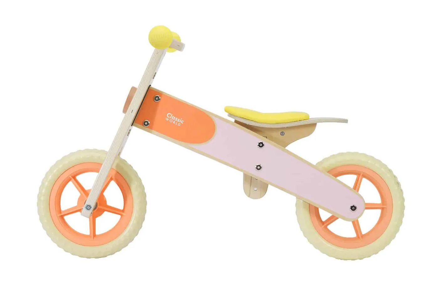 Draisienne en bois massif — jeu d'extérieur pour enfants